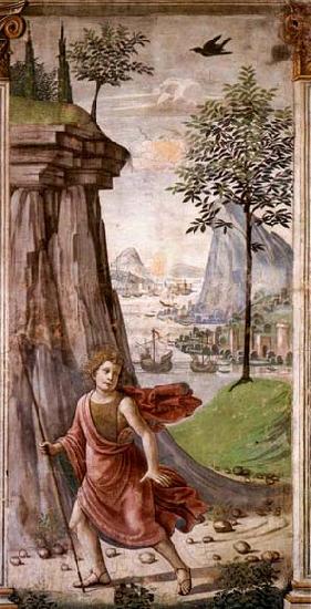 GHIRLANDAIO, Domenico St John the Baptist in the Desert Germany oil painting art